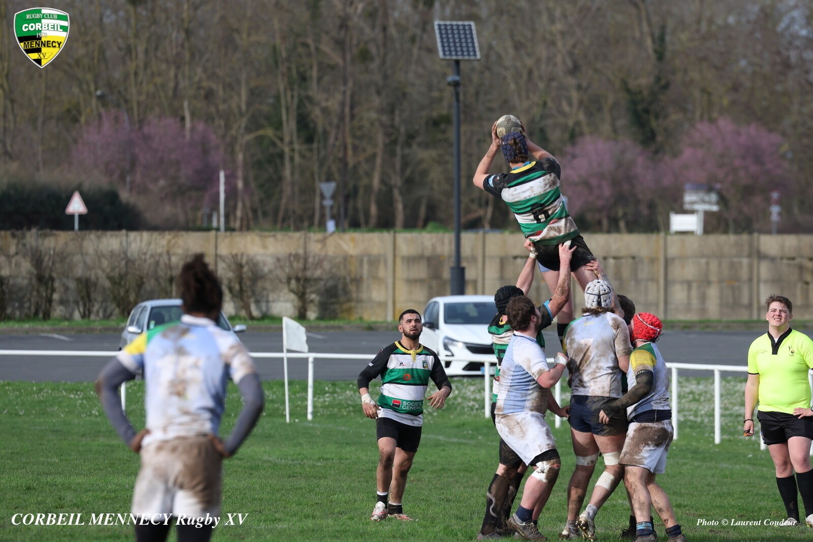 Prise de balle en touche