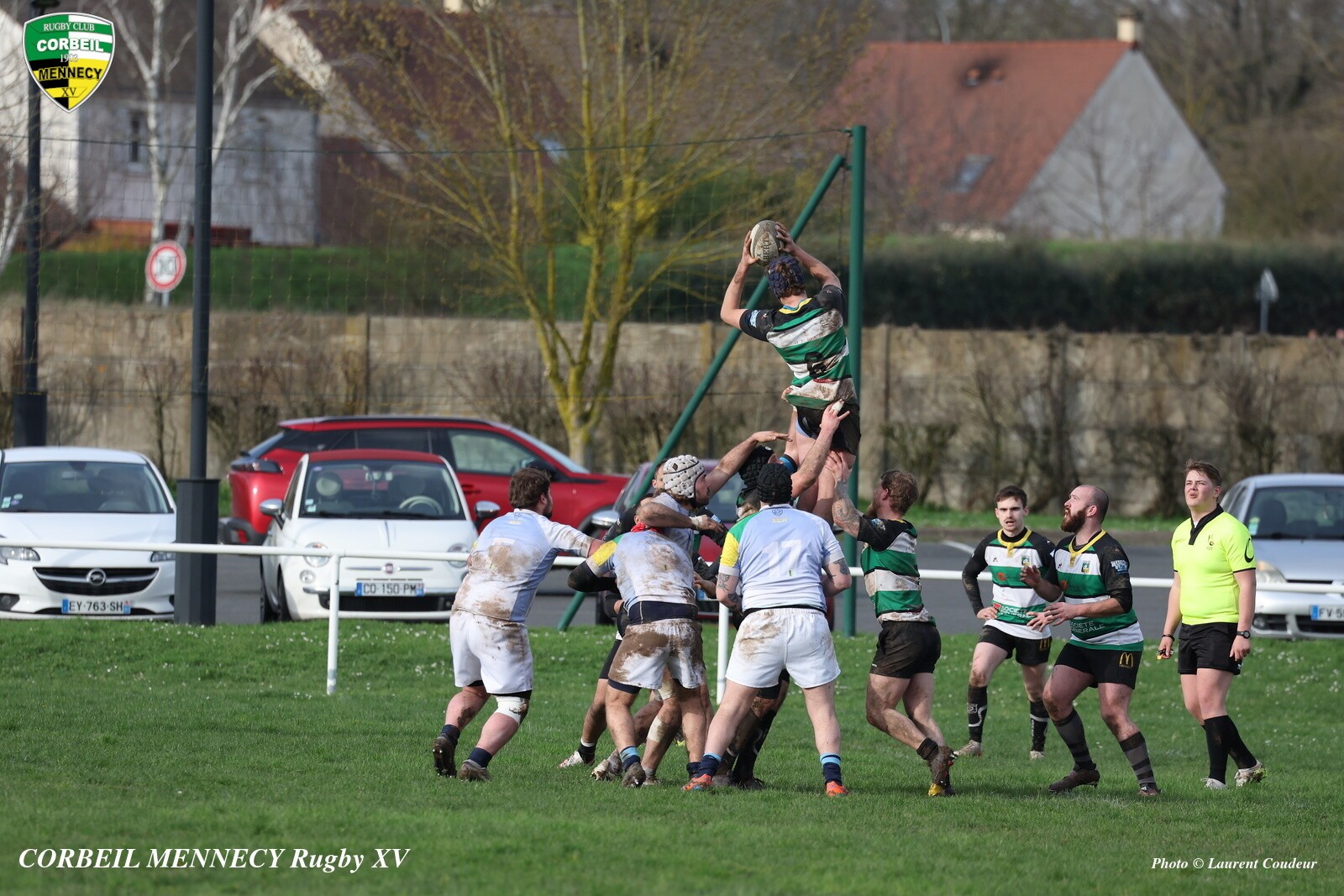 Prise de balle en touche