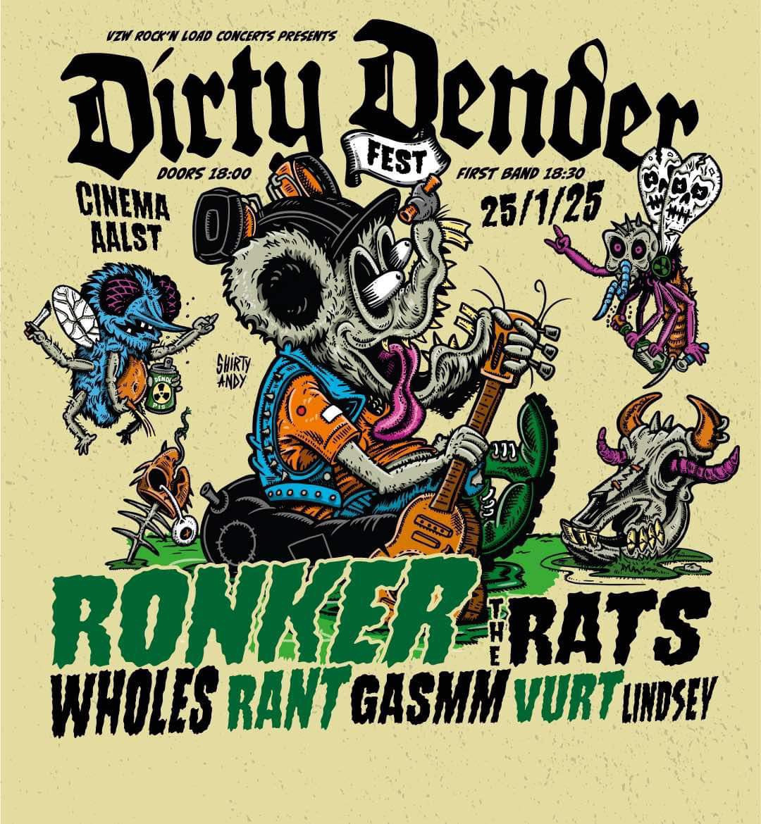 Dirty Dender Fest @ Cinema Aalst 25.01.2025