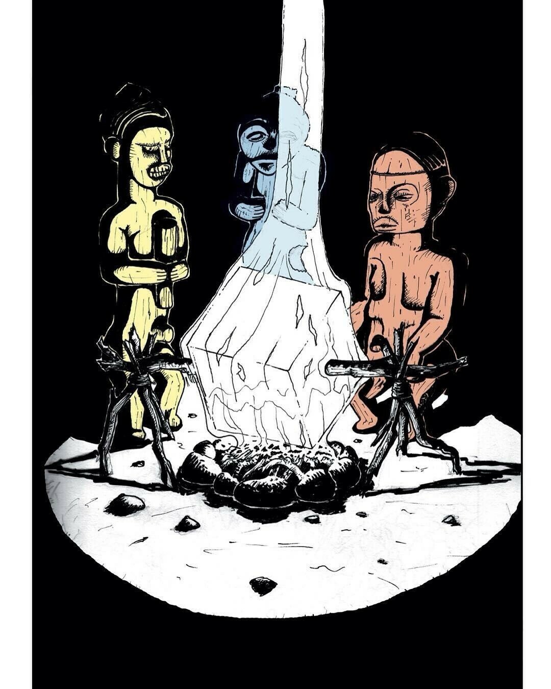 The Primary Colors Roasting The White Cube / Jofroi Amaral