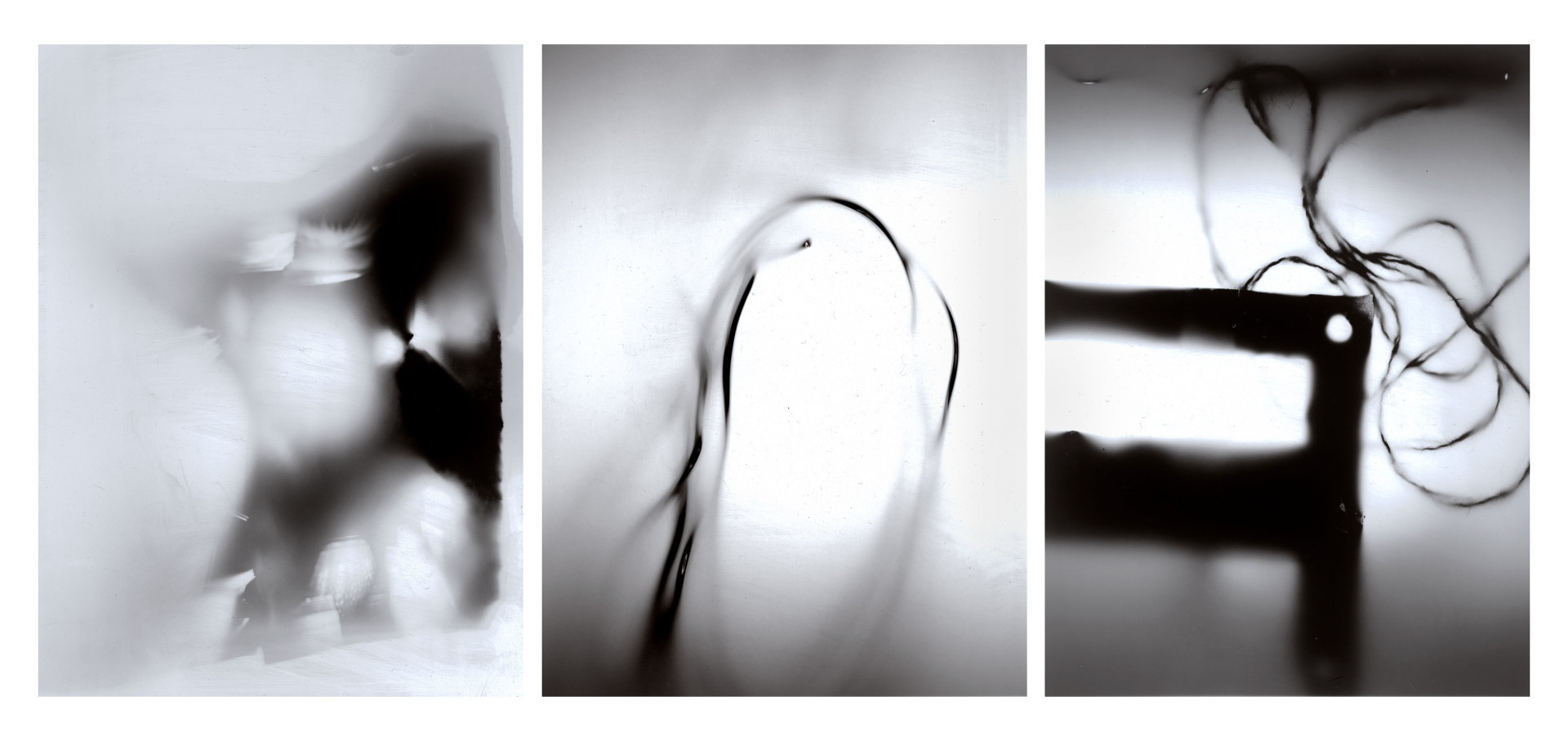 Triptyque de divers rayogrammes, Paris, 1995